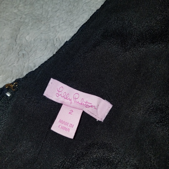 Lilly Pulitzer Black Cocktail Dress - Picture 4 of 4